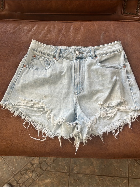 GARAGE DENIM Pants - Garage denim Festival feature a high-waisted light blue jean, Size 28/07